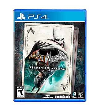 PS4 BATMAN RETUN TO ARKHAM 非売品ゲームポスター Batman Arkham Knight PS4 Xbox One Rare Promo Poster / Ad Art